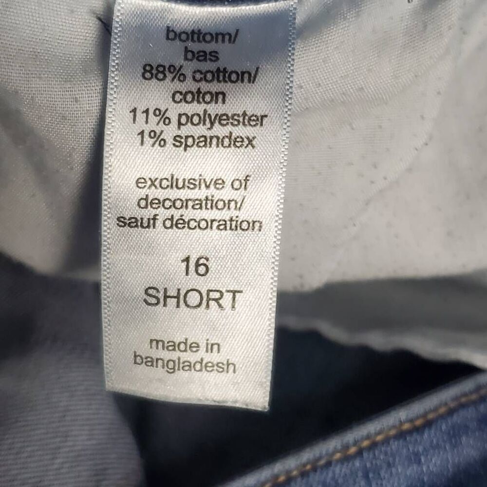 Maurices Size 16 short Mid-Rise Bootcut Mjeans - Picture 6 of 7